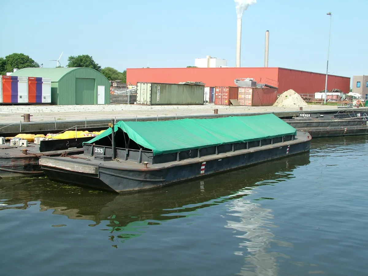 Stahl Arbeitsboot Arbeitsschiff Duwbakken