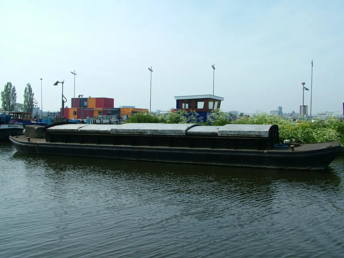 Stahl Arbeitsboot Arbeitsschiff Duwbakken