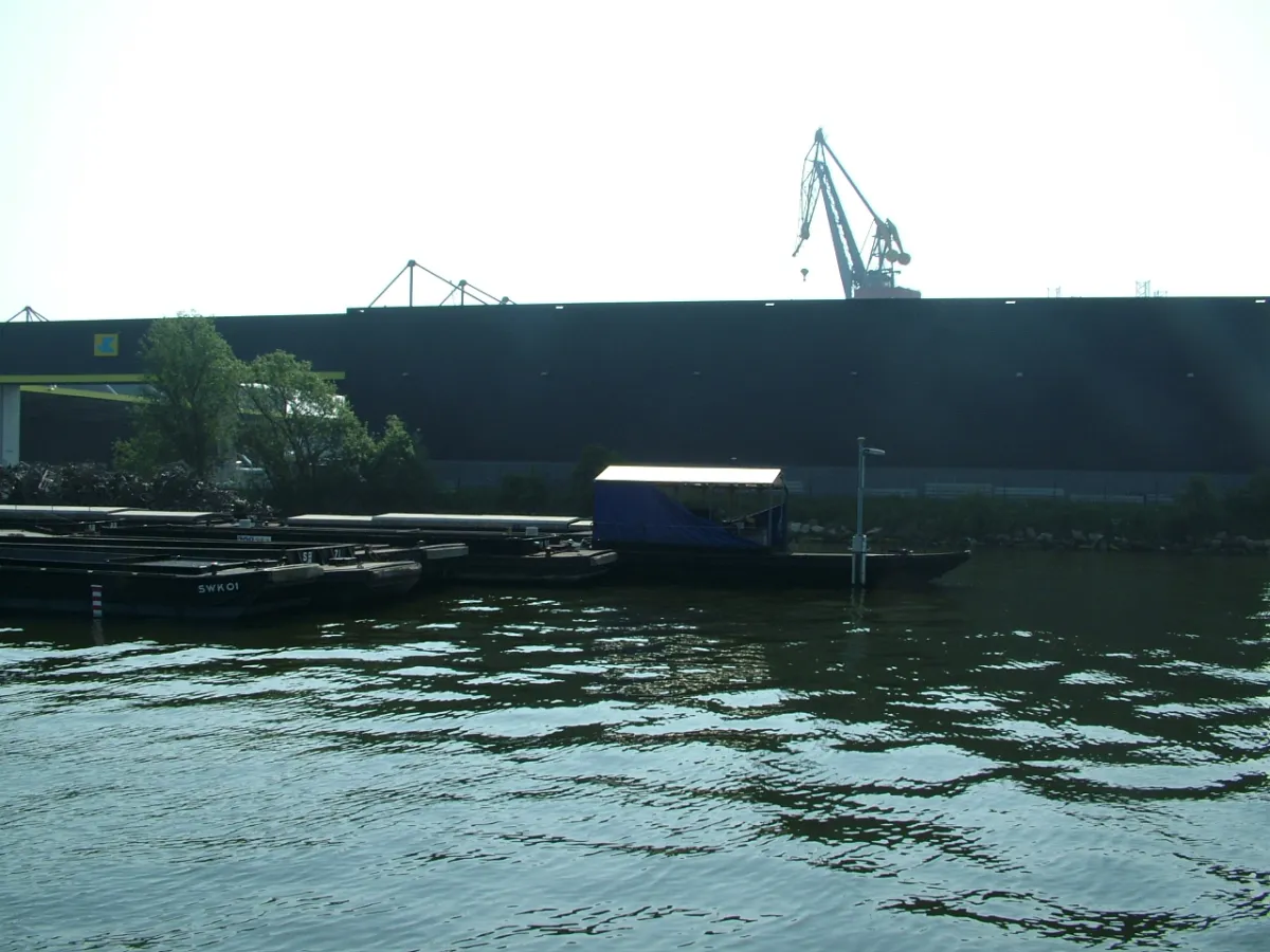 Stahl Arbeitsboot Arbeitsschiff Duwbakken