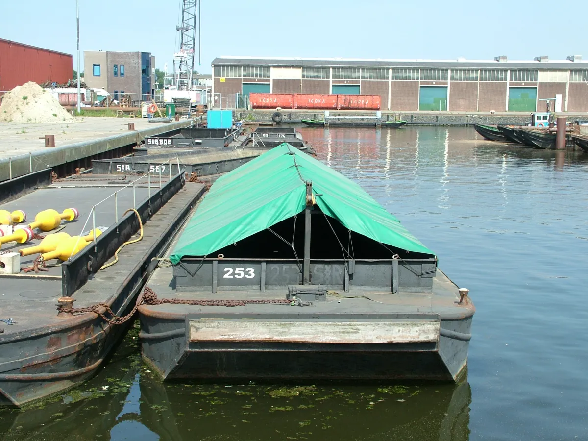 Stahl Arbeitsboot Arbeitsschiff Duwbakken