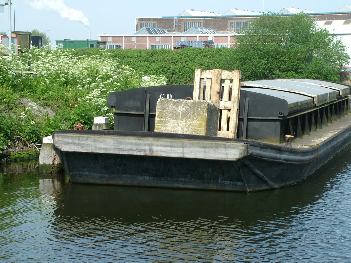 Stahl Arbeitsboot Arbeitsschiff Duwbakken