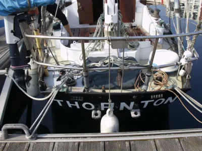 Staal Zeilboot Zeilboot Classic Steel Yawl Foto 1