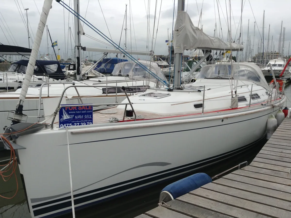 Polyester Zeilboot Hanse 370