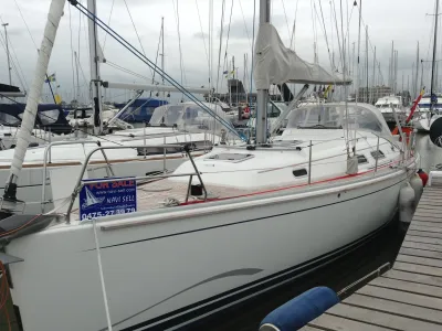 Polyester Zeilboot Hanse 370 Foto 7