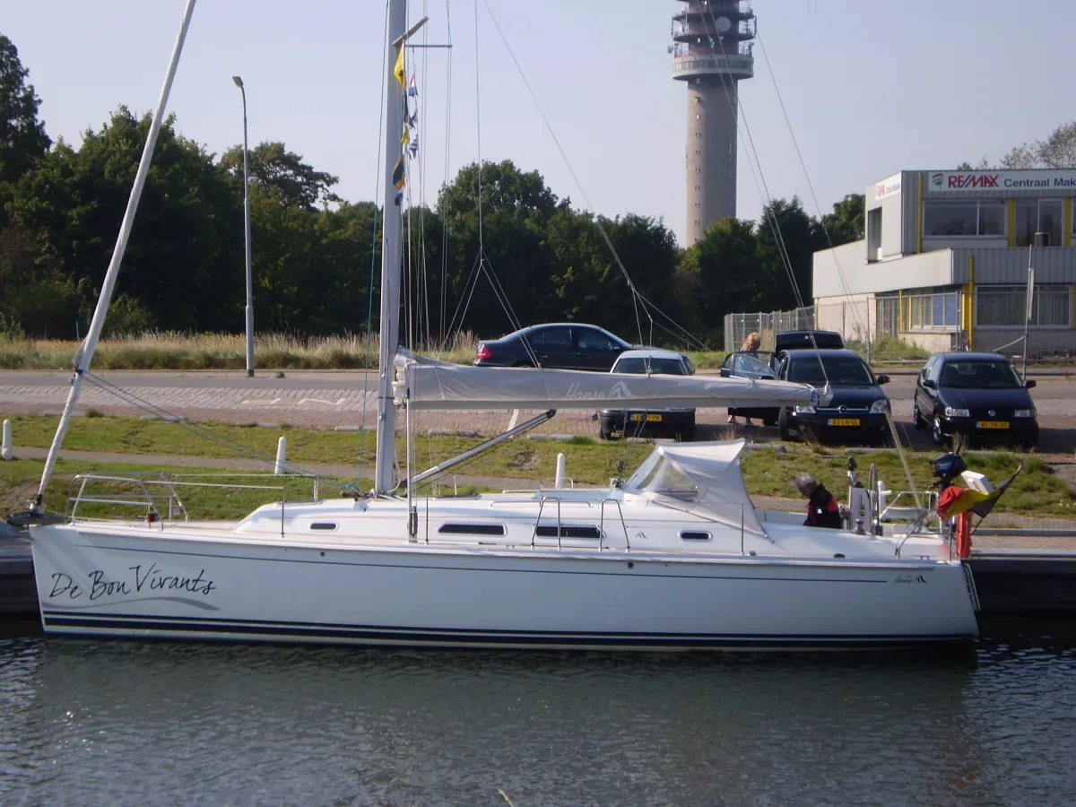 Polyester Zeilboot Hanse 370