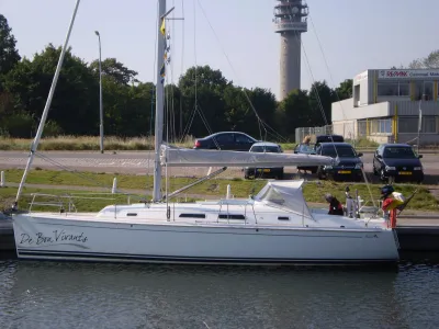 Polyester Zeilboot Hanse 370 Foto 8