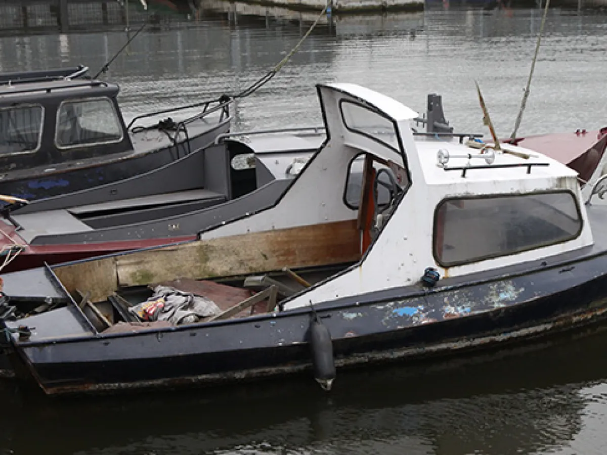 Polyester Budgetboat Grachtenboot 