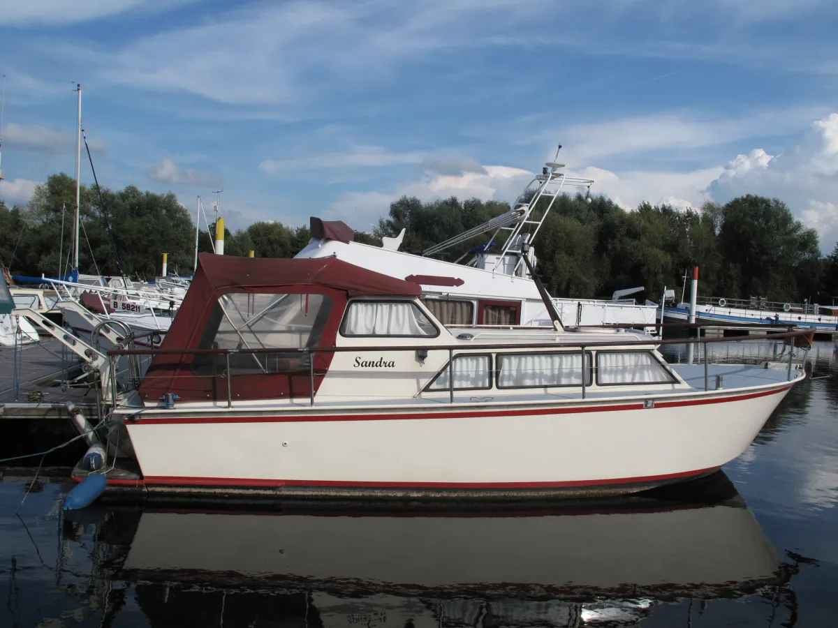 Steel Motorboat Motor cruiser 