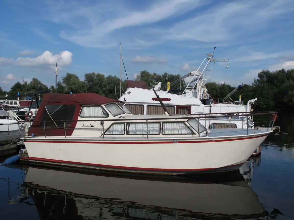 Steel Motorboat Motor cruiser 