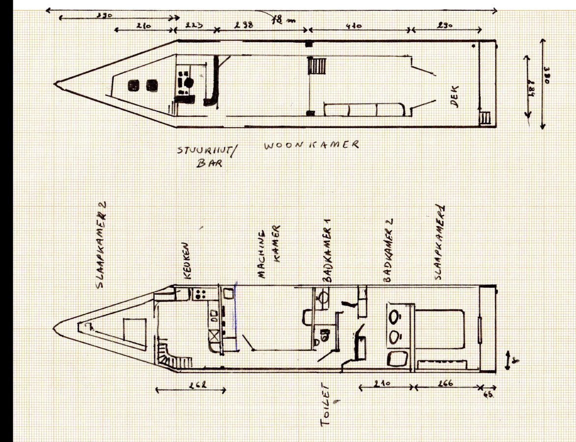 Steel Houseboat Linden 