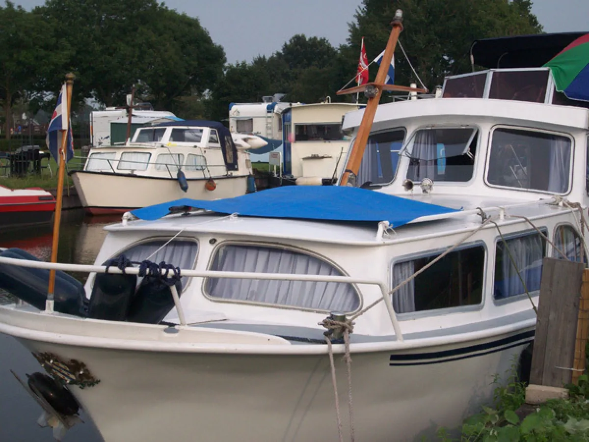 Steel Motorboat Motor cruiser 