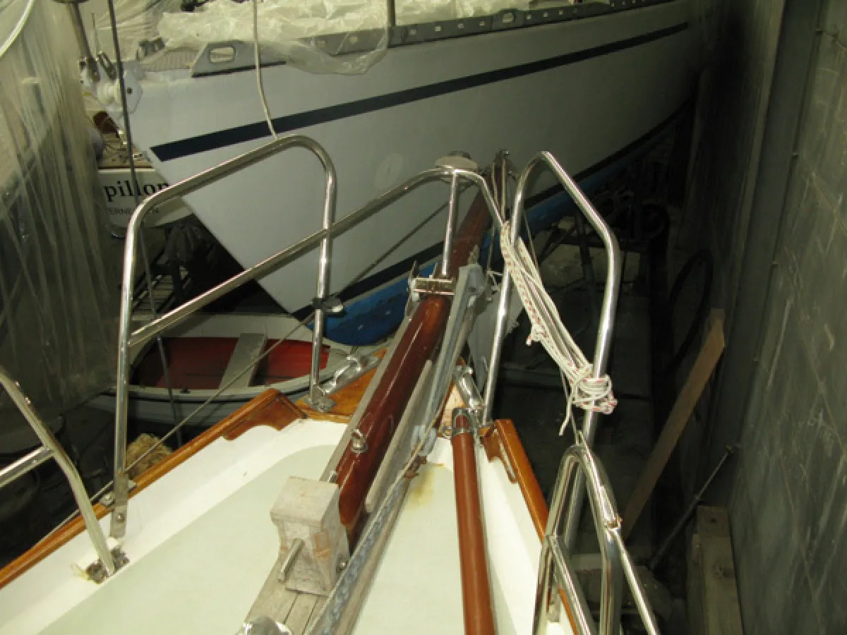 Anderes Material Segelboot Segelboot Klassiek Houten