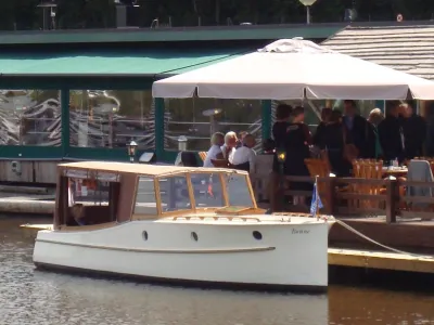 Wood Motorboat Bakdekker Varend Monument Photo 2