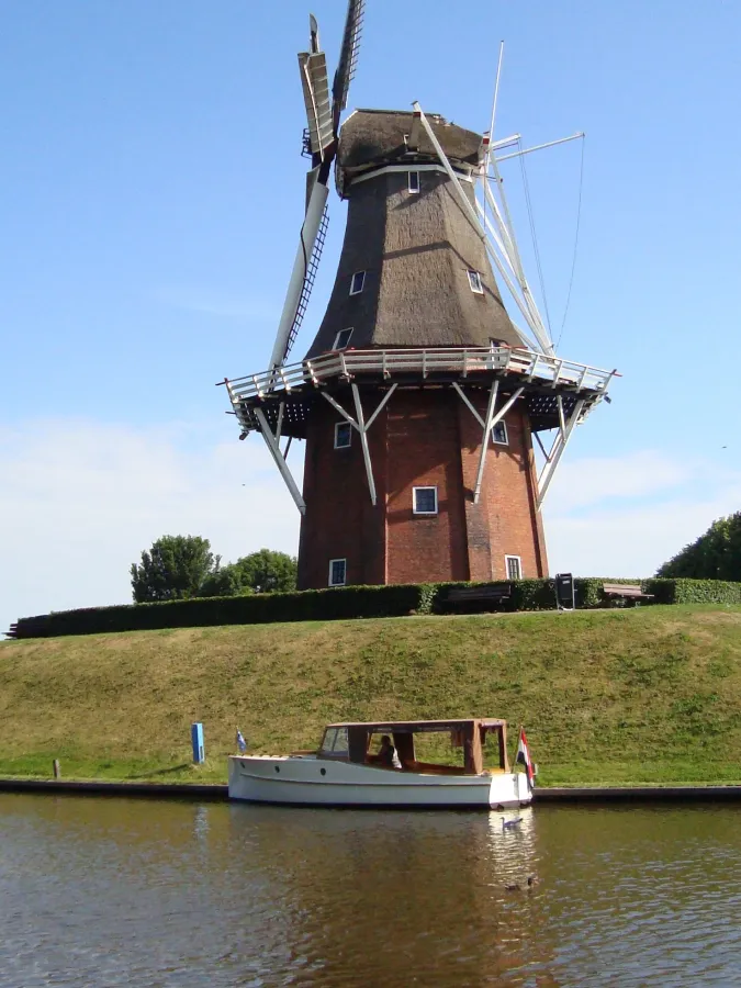 Wood Motorboat Bakdekker Varend Monument