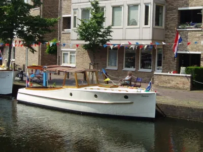 Wood Motorboat Bakdekker Varend Monument Photo 23