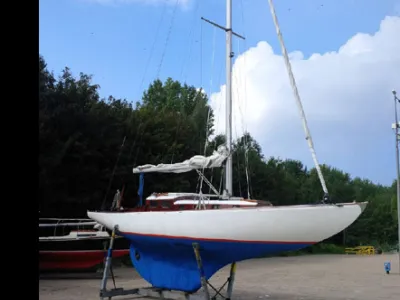 Wood Sailboat Nordisk Kryssare 5 1/2 mR Photo 7