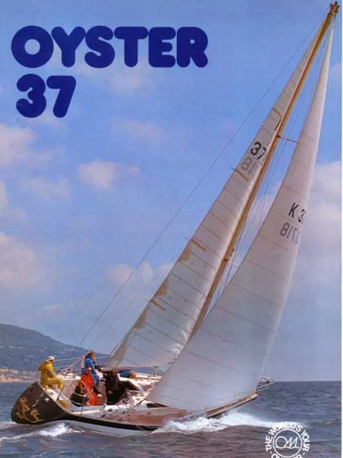 Polyester Sailboat Oyster 37