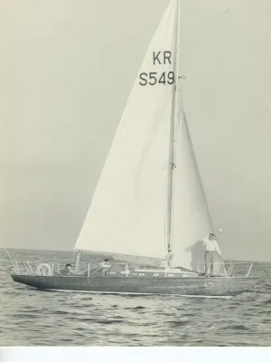 Wood Sailboat Nordisk Kryssare 5 1/2 mR Photo 11