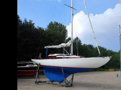 Wood Sailboat Nordisk Kryssare 5 1/2 mR Photo 14