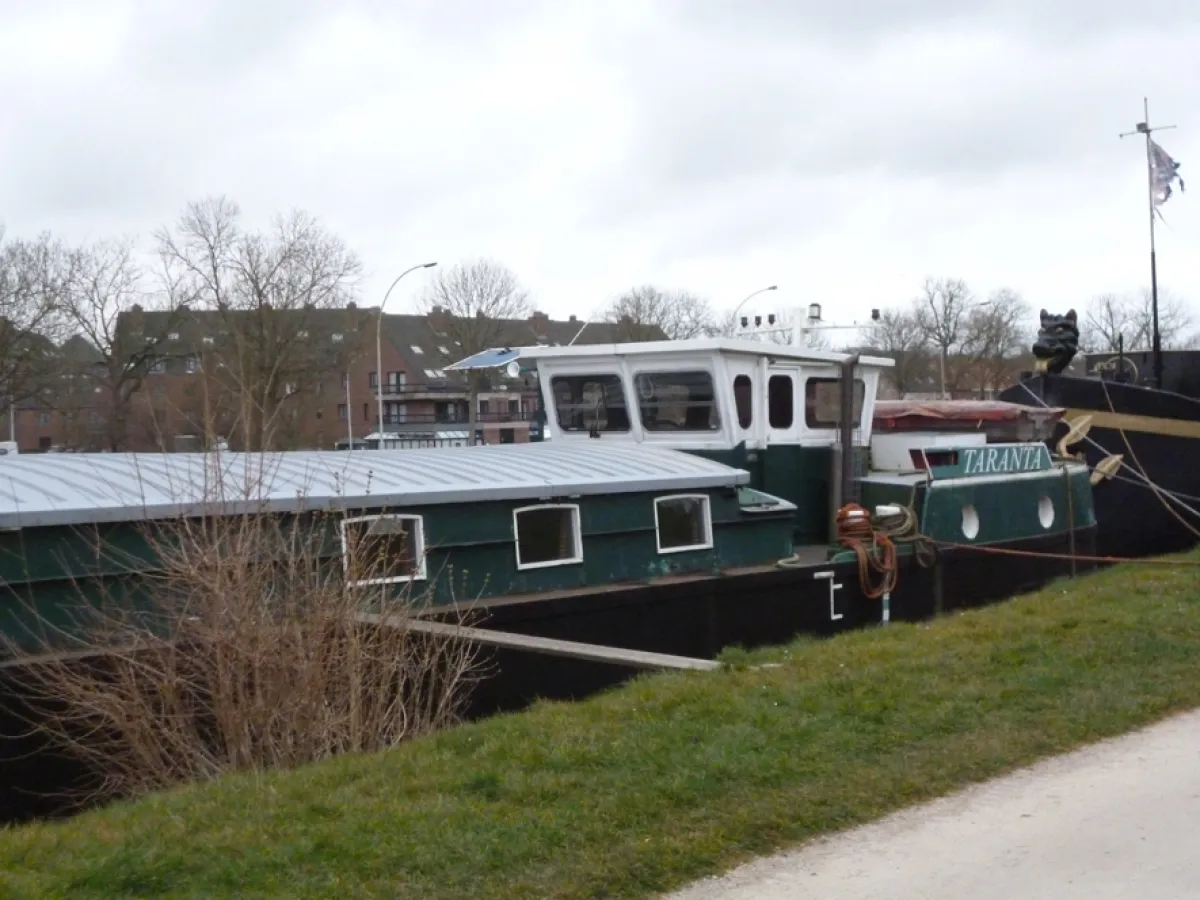 Acier Péniche Bateau-maison Woonspits - Woonschip 38.50 M..