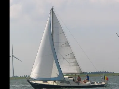 Wood Sailboat Van de Stadt Zweedse Delta Photo 17