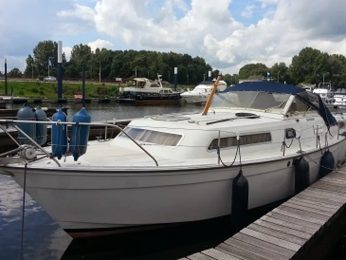 Polyester Bateau à moteur Amerglass 30 FT OK AK