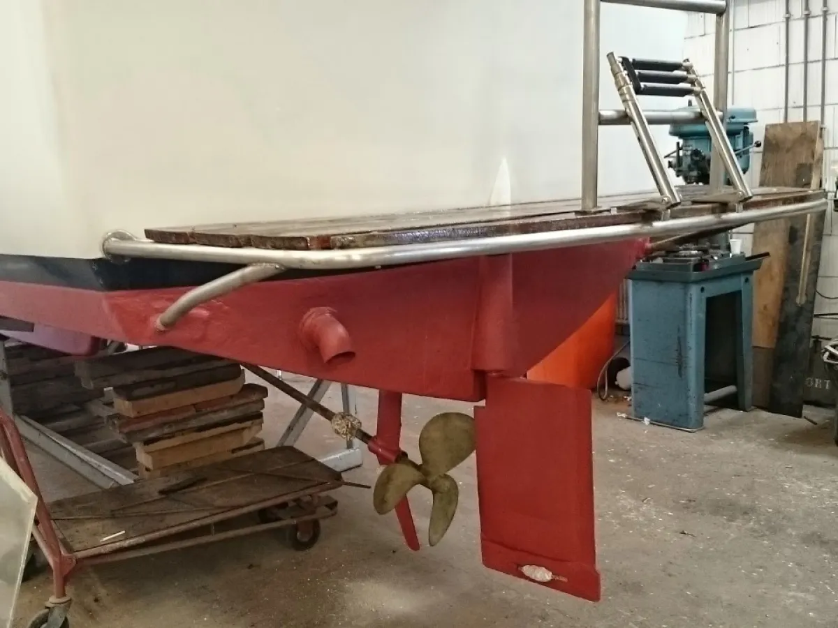 Polyester Bateau à moteur Amerglass 30 FT OK AK