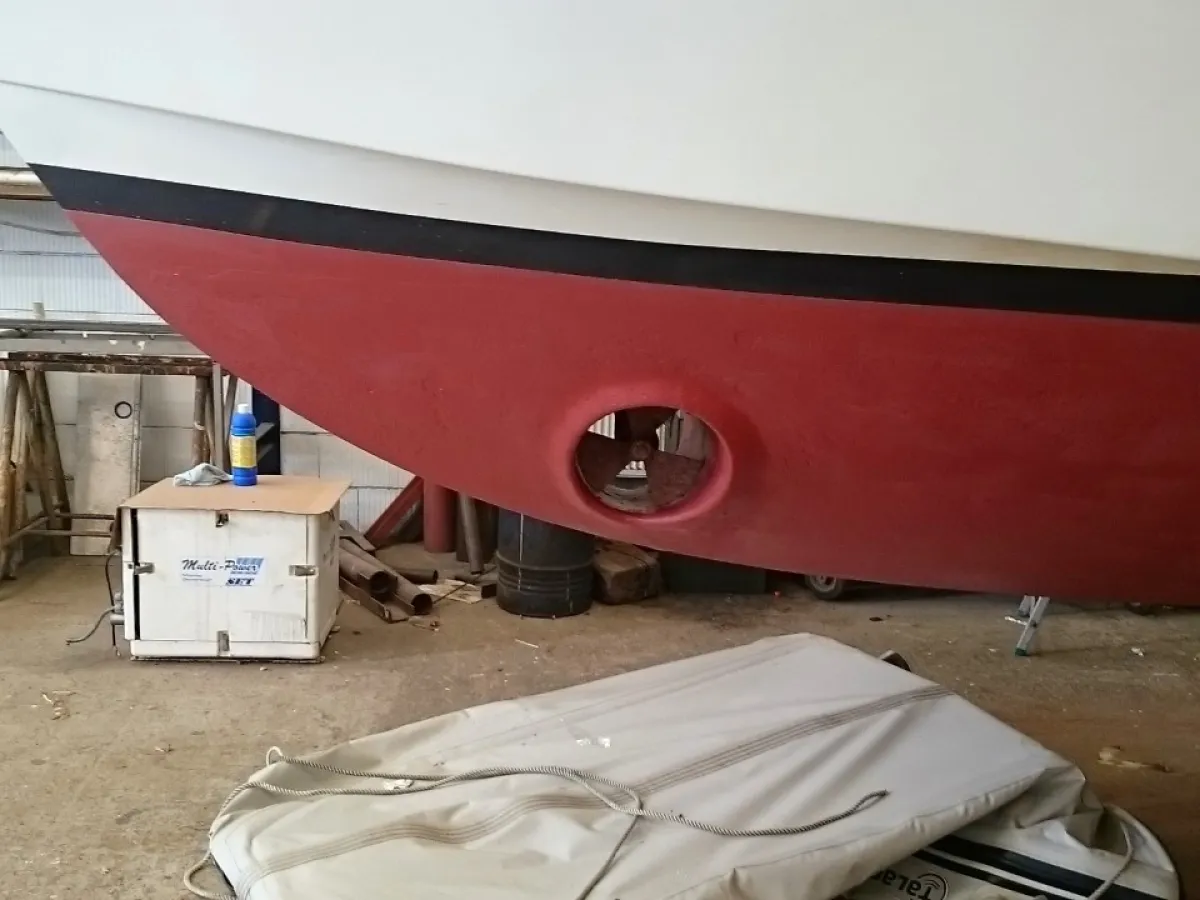 Polyester Bateau à moteur Amerglass 30 FT OK AK