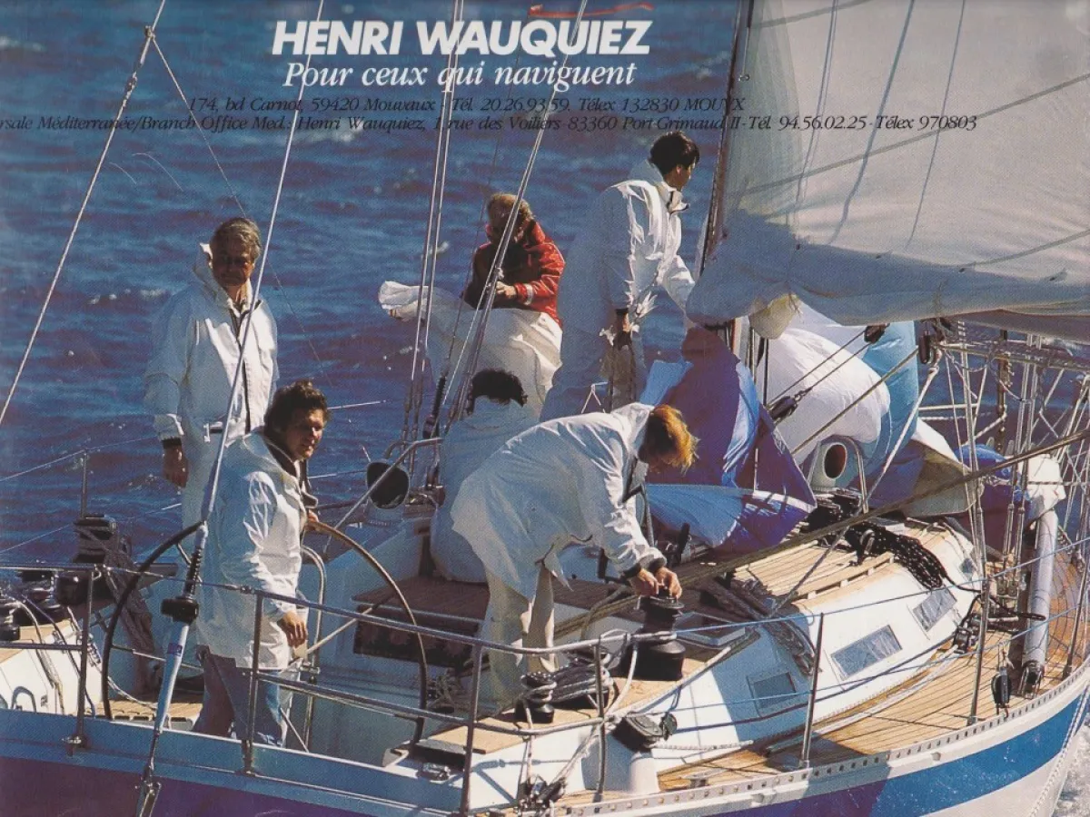 Polyester Sailboat Wauquiez Centurion 42