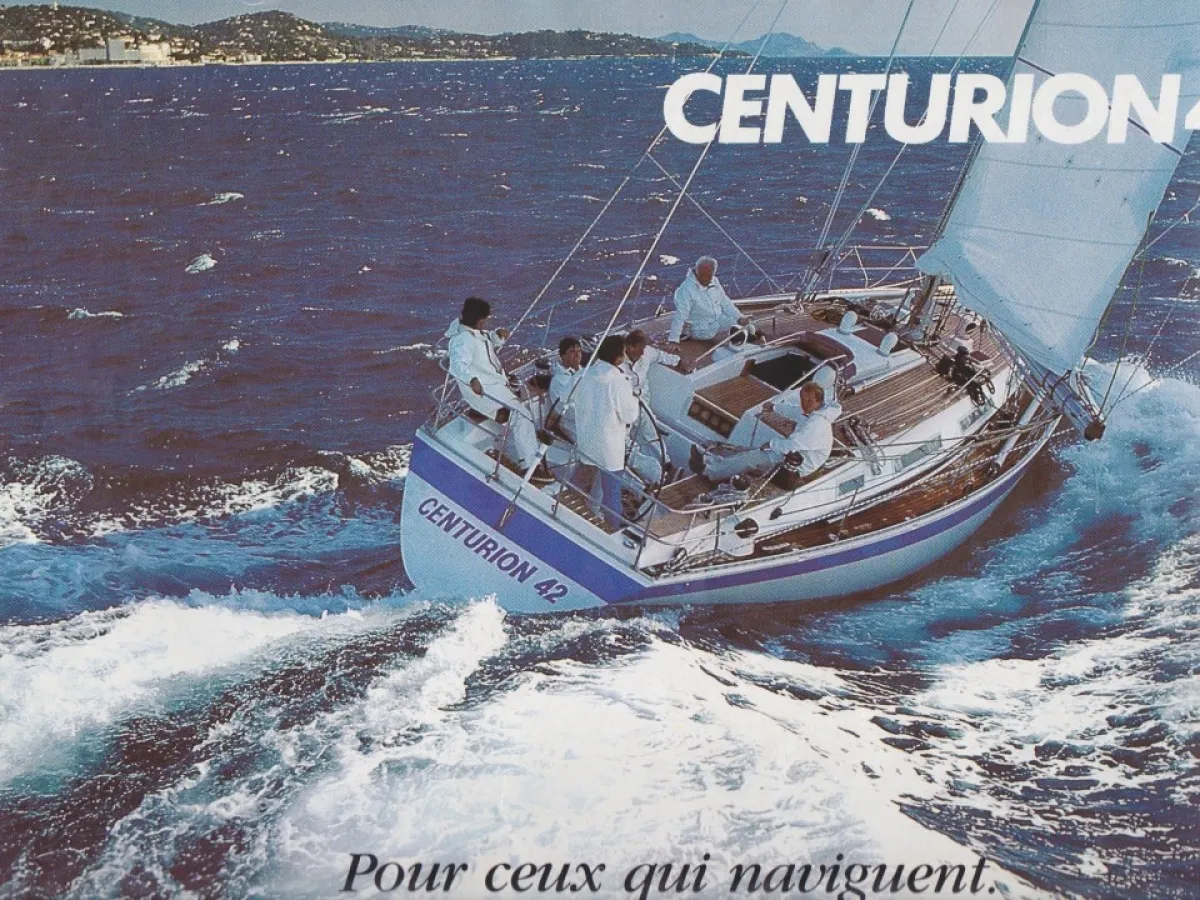 Polyester Sailboat Wauquiez Centurion 42