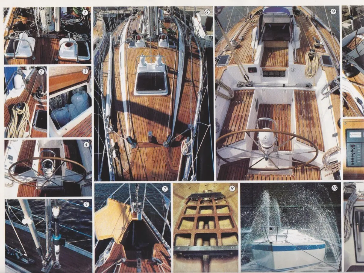 Polyester Sailboat Wauquiez Centurion 42