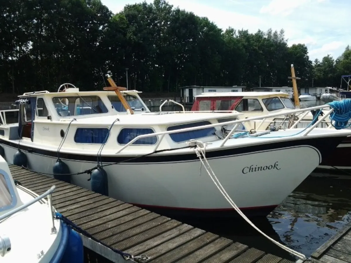 Steel Motorboat Motor cruiser 