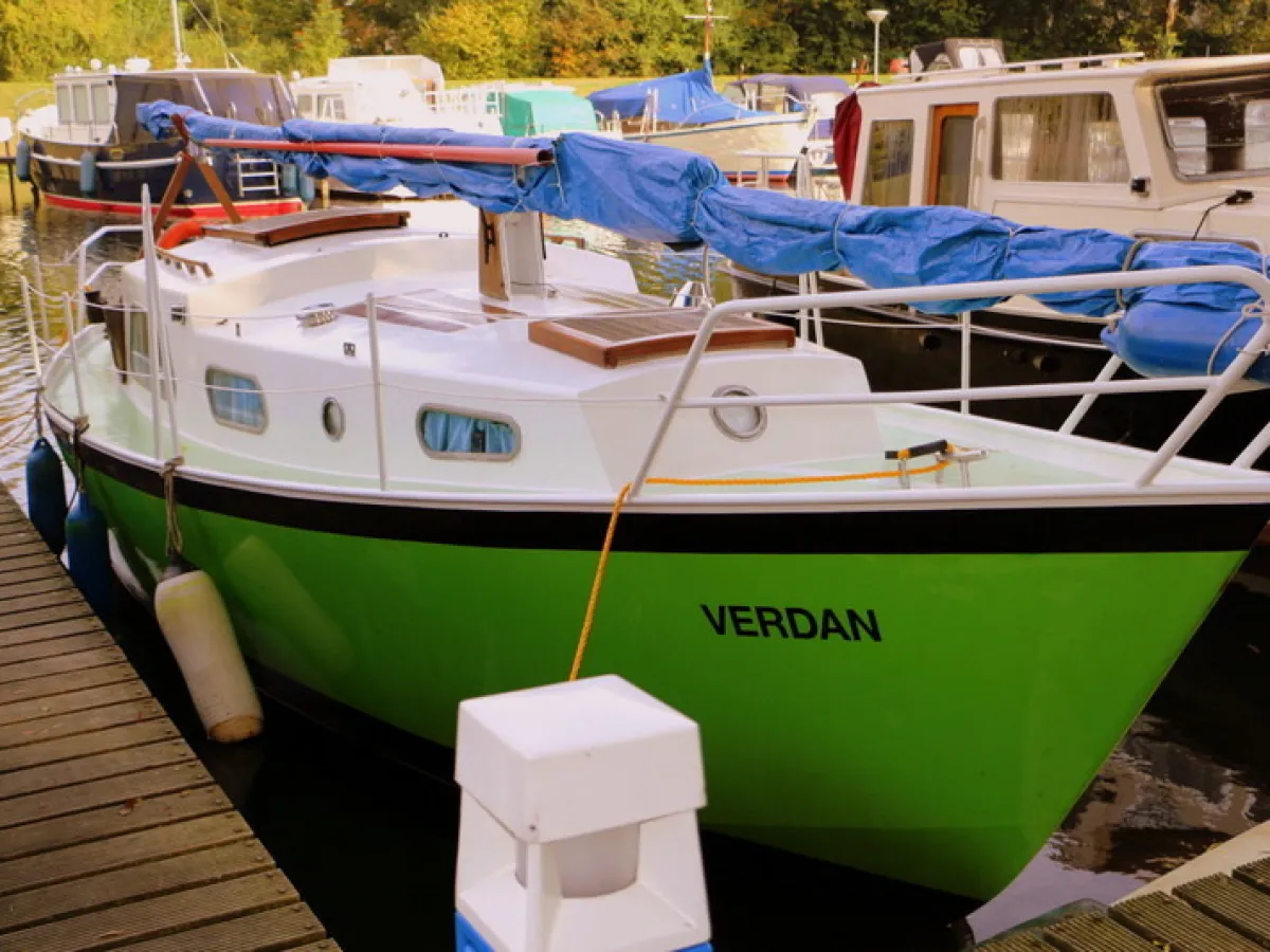 Steel Sailboat Dompkruiser Kajuitzeilboot