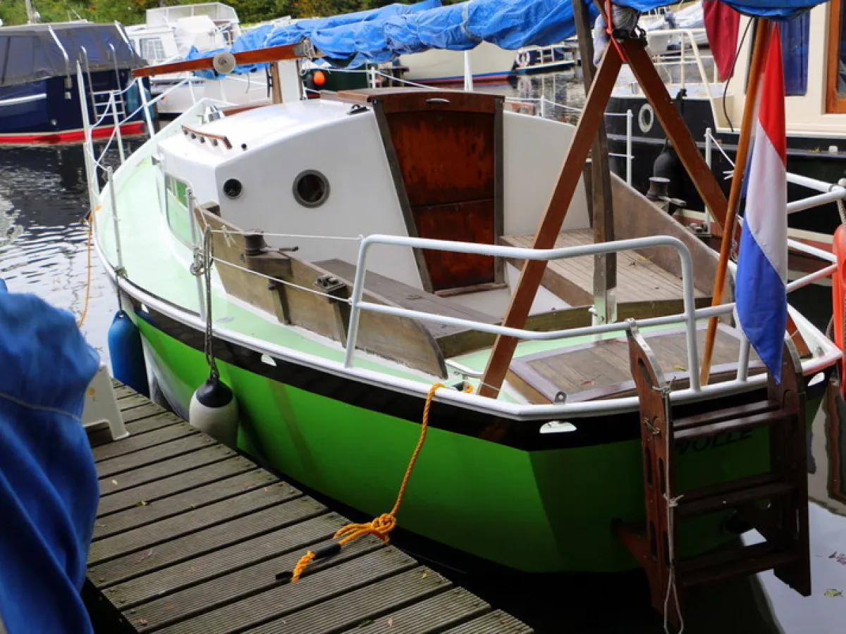 Steel Sailboat Dompkruiser Kajuitzeilboot