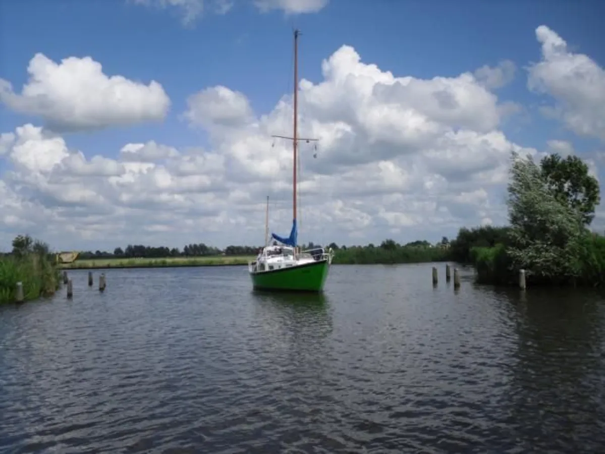 Steel Sailboat Dompkruiser Kajuitzeilboot