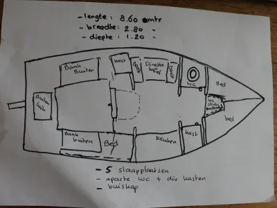 Steel Sailboat Dompkruiser Kajuitzeilboot Photo 17