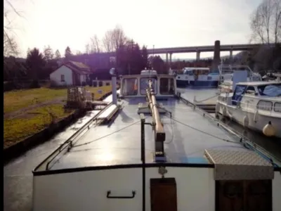 Stahl Hausboot Biesbosch Kruiser Aak Foto 13