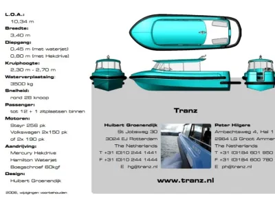 Polyester Workboat Water taxi 34 Photo 37