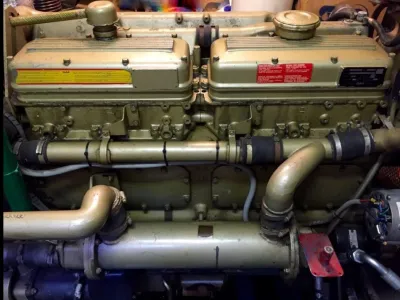 Steel Motorboat Motor cruiser 31 M. Photo 42