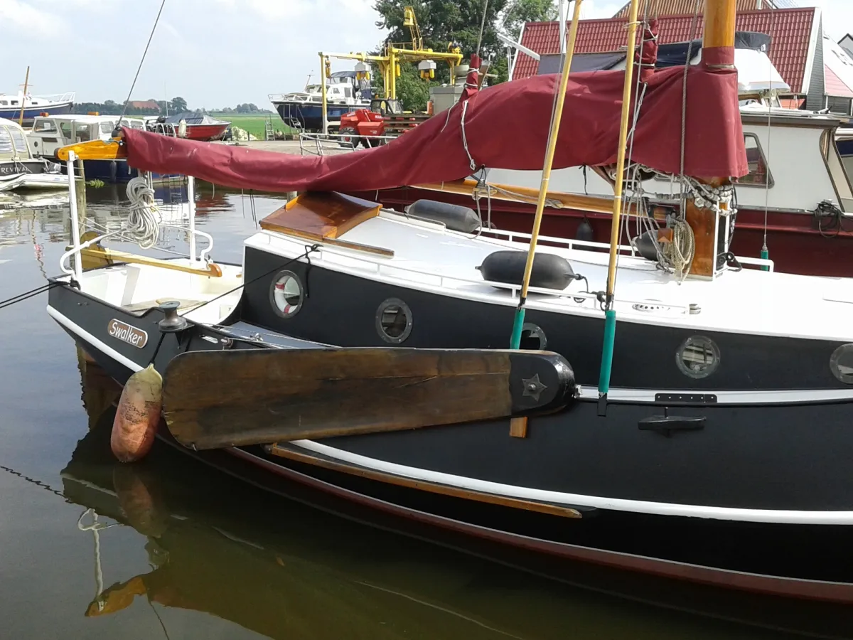 Steel Sailboat Blokschouw Zeeschouw