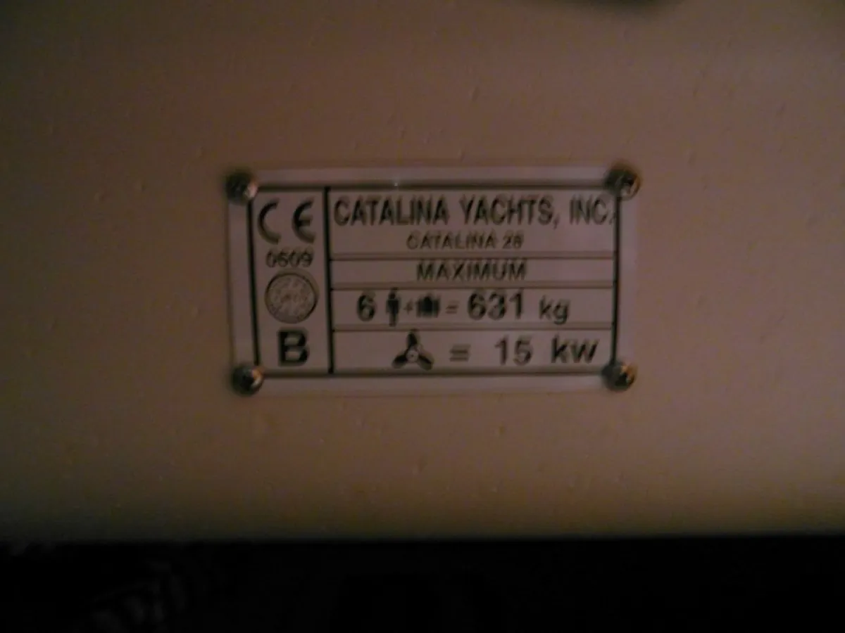 Polyester Sailboat Catalina MKII28