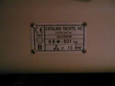 Polyester Sailboat Catalina MKII28 Photo 17