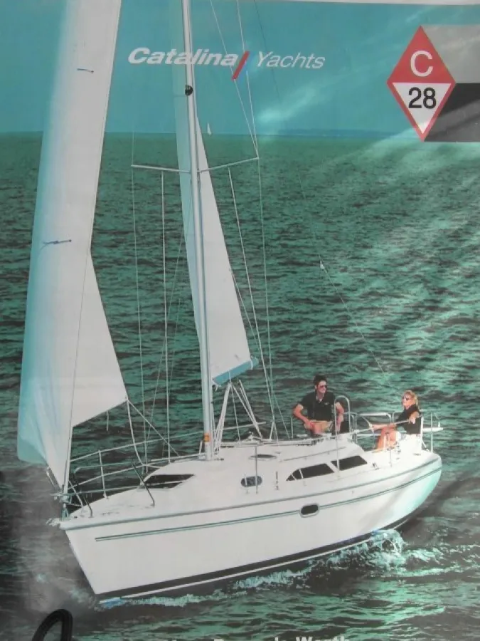 Polyester Sailboat Catalina MKII28