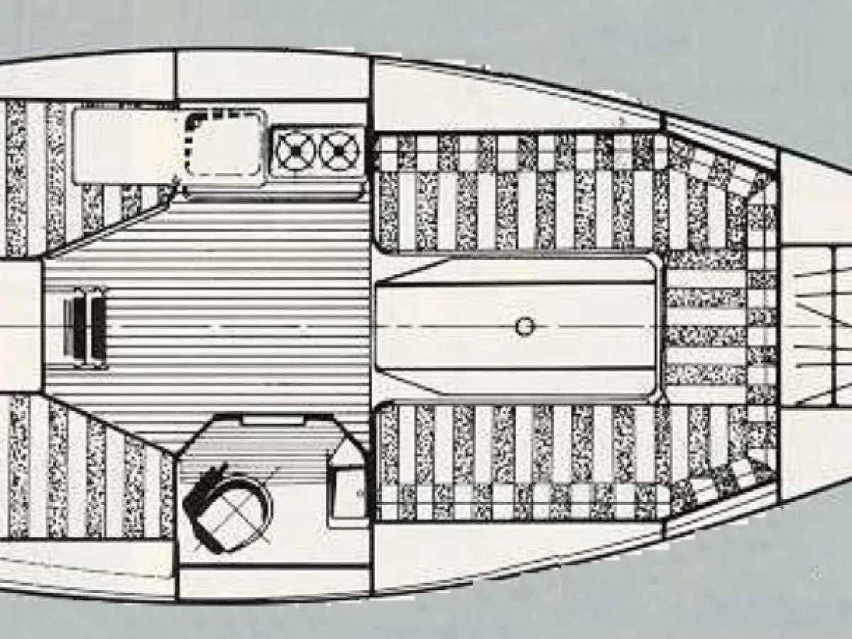 Polyester Sailboat Dehler Duetta 86 GS