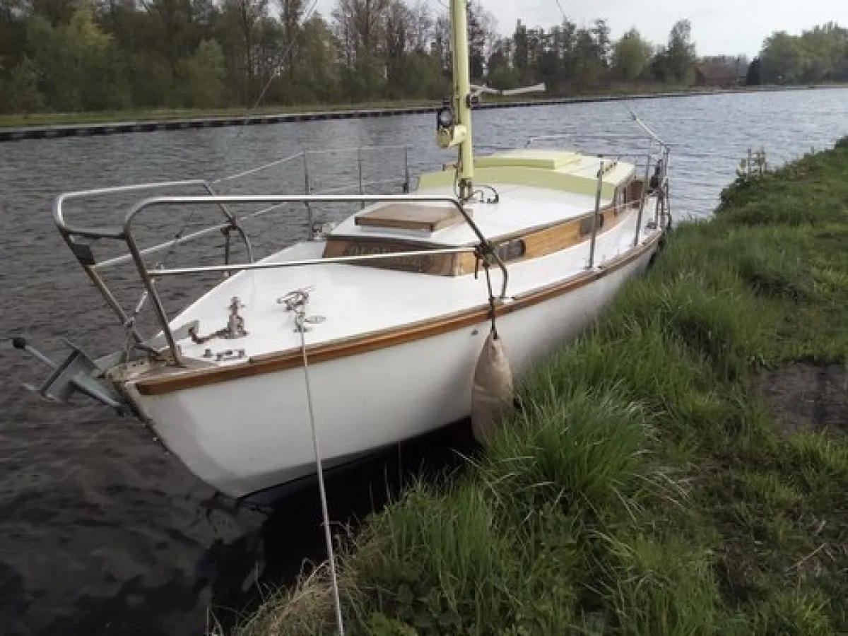 Polyester Segelboot Segelboot Klassiek