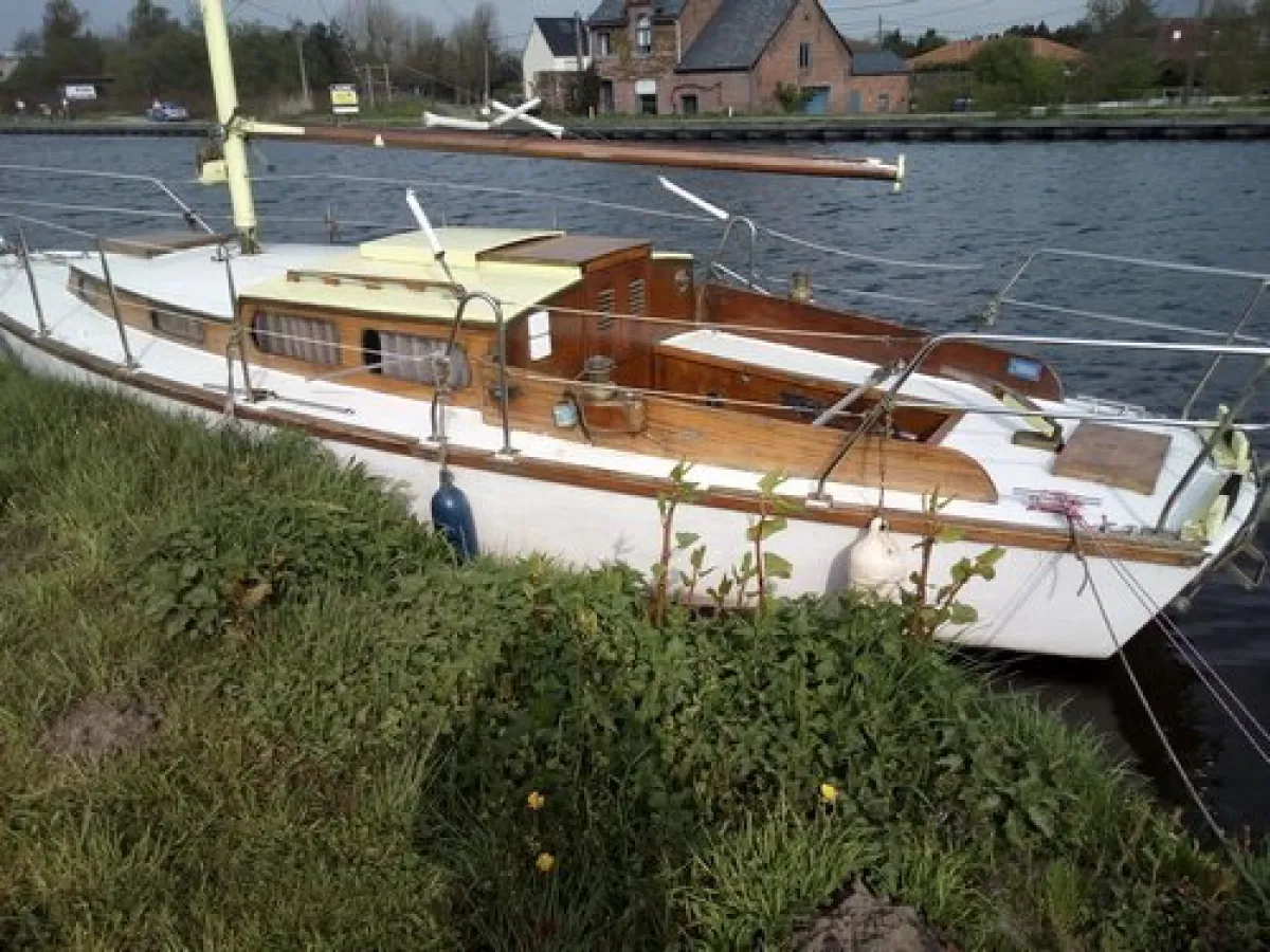 Polyester Segelboot Segelboot Klassiek