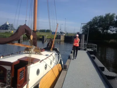 Steel Motorboat Huitema Zeeschouw Photo 7