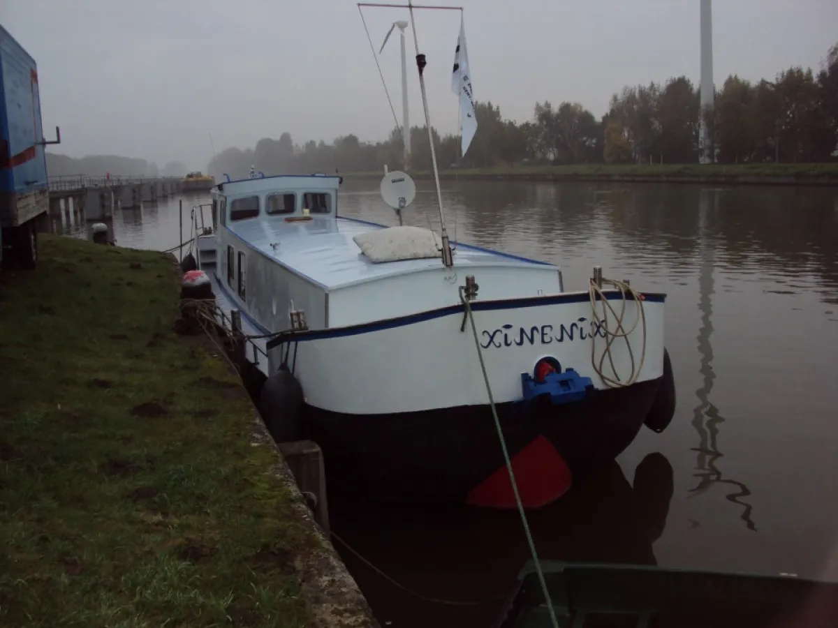 Acier Péniche Bateau-maison Woonschip Hollands Aakje