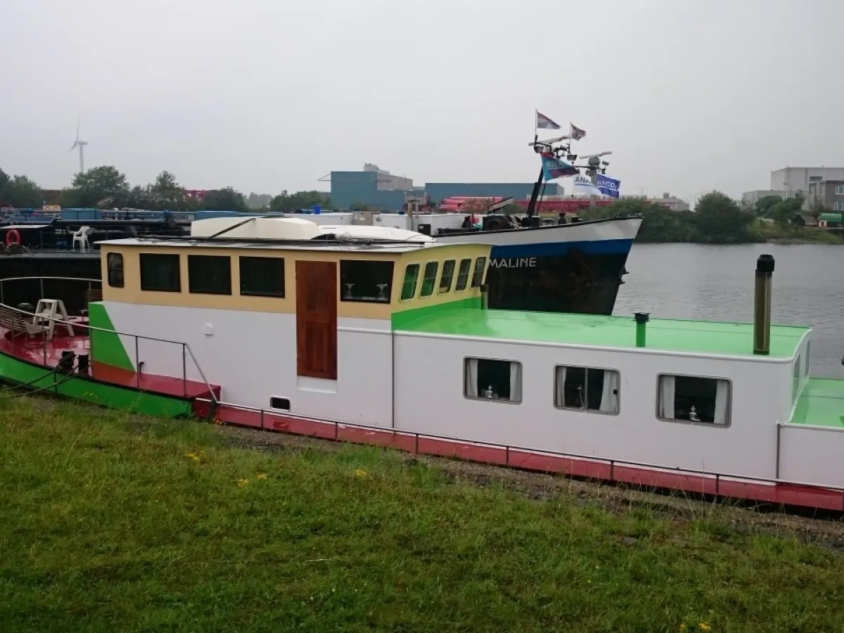 Steel Houseboat Workboat Zeeuwse Beurtmotor