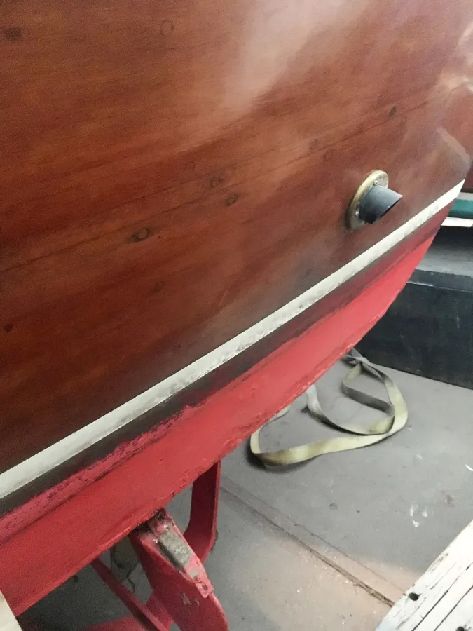 Wood Motorboat Pettersson Salonboot